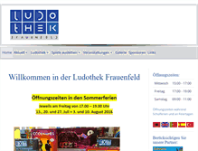 Tablet Screenshot of ludo-frauenfeld.ch
